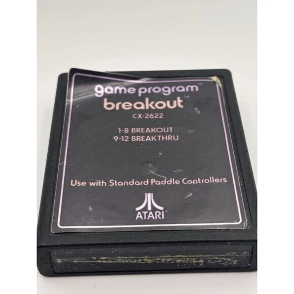Vintage Breakout Video Game For Atari 2600 Untested
